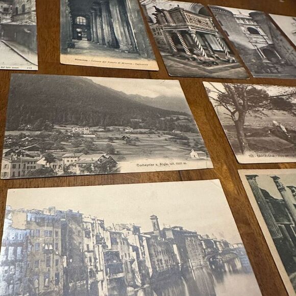 Vintage 1900s Post Card Lot of 24 Around the World Landscape Architectures - Picture 8 of 12